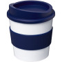 Americano® Primo 250 ml tumbler with grip - White/Blue