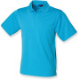 Men´s Coolplus®  Polo Shirt Turquoise 3XL