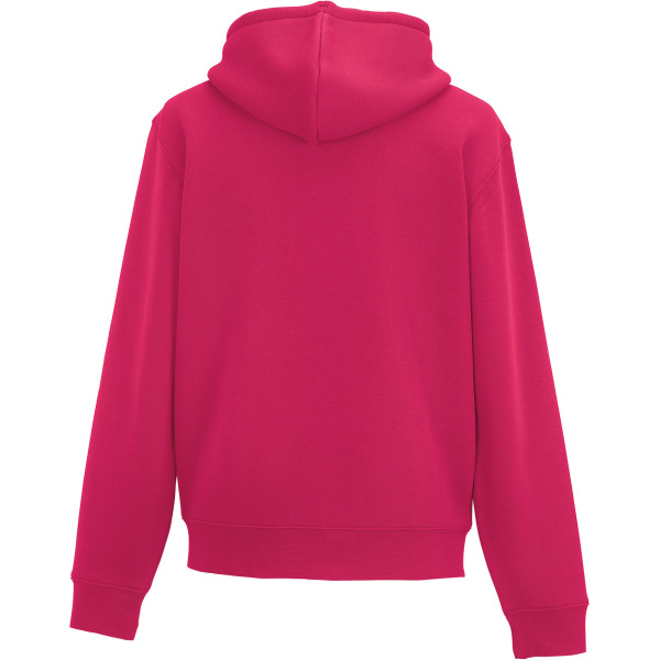 Authentic Full Zip Hooded Sweatshirt Fuchsia XL