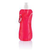 Opvouwbare waterfles, rood Opvouwbare waterfles, rood