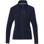 Amber GRS gerecycled dames fleece jas met volledige rits - Navy - XL