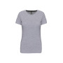 Dames t-shirt ronde hals korte mouwen Oxford Grey XL