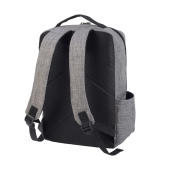 Sembach Basic Laptop Backpack - Black Melange - One Size