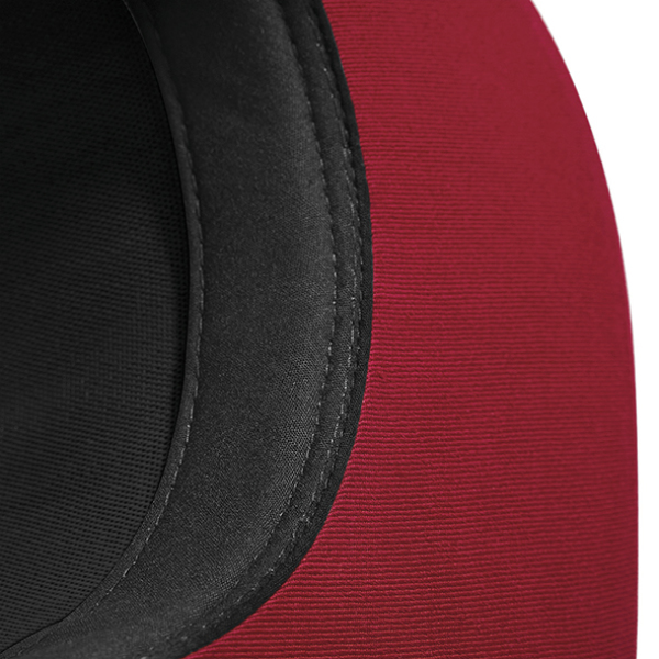 5 Panel Contrast Snapback - Black/Classic Red