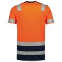 T-shirt High Vis Bicolor 103006 Fluor Orange-Ink 5XL