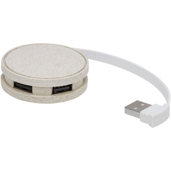 Kenzu tarwestro USB hub met logo