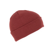 Beanie Terracotta Red One Size