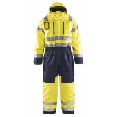 High Vis Geel/Marineblauw
