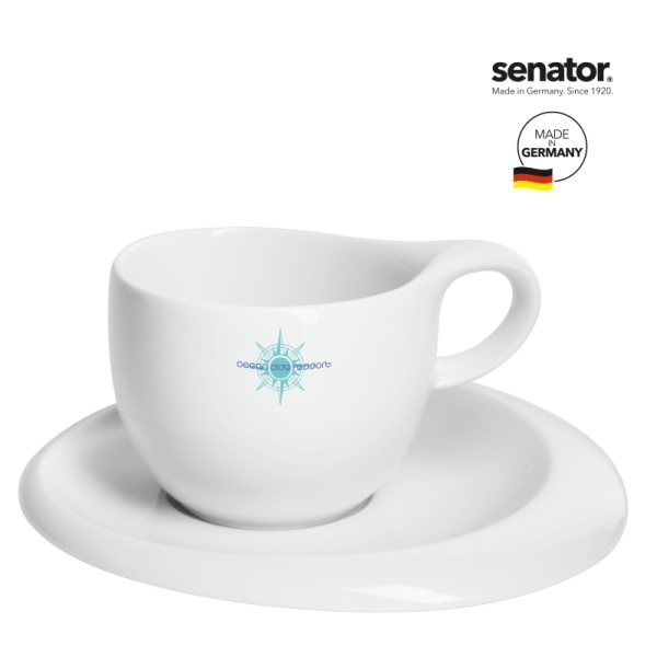 senator® koffiekop met schotel