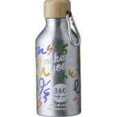 Aluminium drinkfles Addison zilver