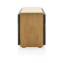 Wynn 10W FSC® bamboe draadloze luidspreker, bruin