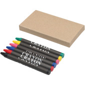 Ayo 6-piece coloured crayon set - Grey