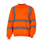 Fluo Sweatshirt - Fluo Orange - 3XL
