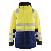 High Vis Geel/Marineblauw