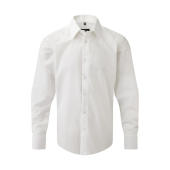 Oxford Shirt LS - White - S