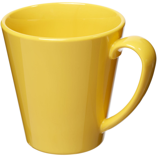Supreme 350 ml plastic mug - Yellow