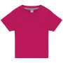 Baby-t-shirt korte mouwen Fuchsia 36M