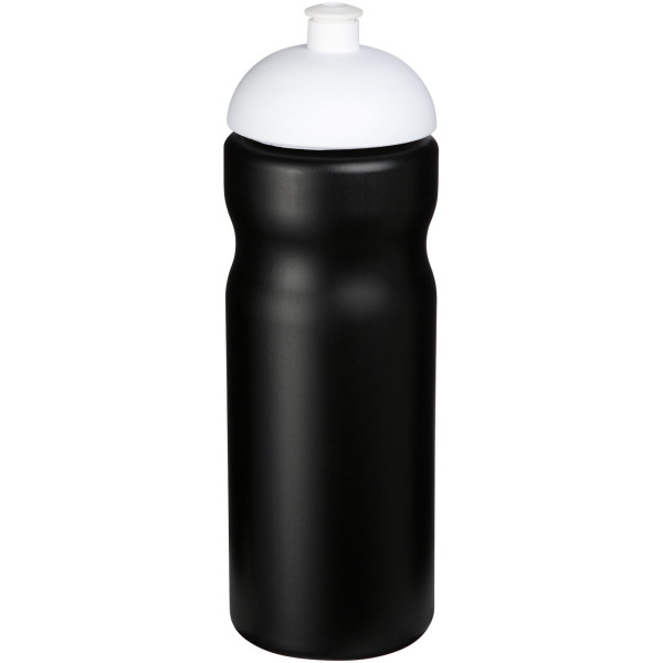 Baseline® Plus 650 ml dome lid sport bottle - Solid black/White