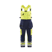 High Vis Geel/Marineblauw