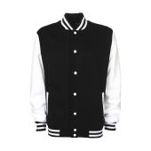 Varsity Jacket - Black/White - 2XL