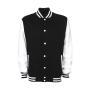 Varsity Jacket - Black/White - 3XL