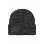 MB7142 Reflective Winter Beanie - black - one size