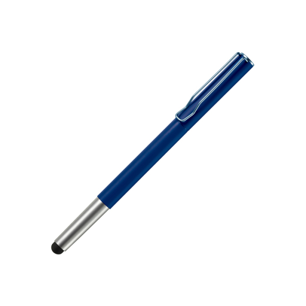Balpen stylus metaal - Donker Blauw