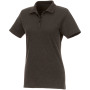 Helios damespolo met korte mouwen - Charcoal - 2XL