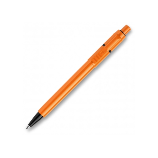 Ball pen Baron Extra hardcolour (X20 refill) - Orange / Black