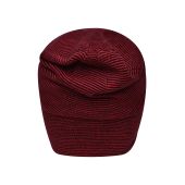MB7118 Casual Long Beanie indianenrood/zwart one size