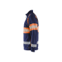 Sweatshirt met rits High vis