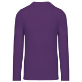 T-shirt ronde hals lange mouwen Purple 3XL