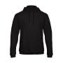 ID.203 50/50 Hooded Sweatshirt Unisex - Black - XS