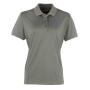 Ladies Coolchecker® Piqué Polo Shirt, Dark Grey, L, Premier