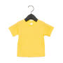 Baby Jersey Short Sleeve Tee - Yellow - 3-6