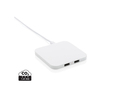 10W draadloze snellader met USB poorten