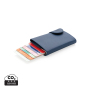 C-Secure aluminium RFID kaarthouder & portemonnee, blauw