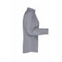 Ladies' Business Shirt Long-Sleeved - steel - 3XL