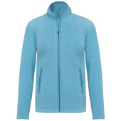 Microfleece met rits dames Cloudy blue heather L