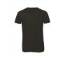 B&C Triblend V-neck T Men, Black, S