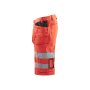 High Vis short met stretch en gereedschapszakken High Vis short met stretch en gereedschapszakken