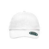 MB6223 6 Panel Heavy Brushed Cap - white - one size