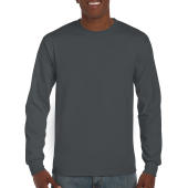 Ultra Cotton Adult T-Shirt LS - Charcoal - 5XL