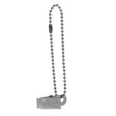 Chain with clip - silver