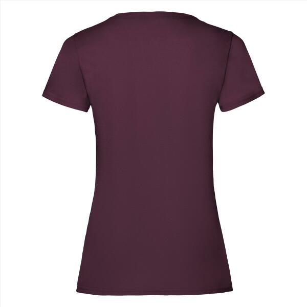 FOTL Lady-Fit Valueweight T, Burgundy, XS