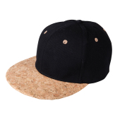 6 Panel Cork Flat Peak Cap 6 Panel Cork Flat Peak Cap