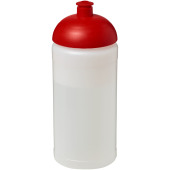 Baseline® Plus 500 ml drikkeflaske med kuppelformet låg - Transparent/Rød
