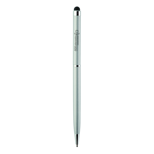 Sleek Stylus Matt pen NE-silver/Blue Ink