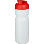 Baseline® Plus 650 ml sportfles met kanteldeksel - Transparant/Rood