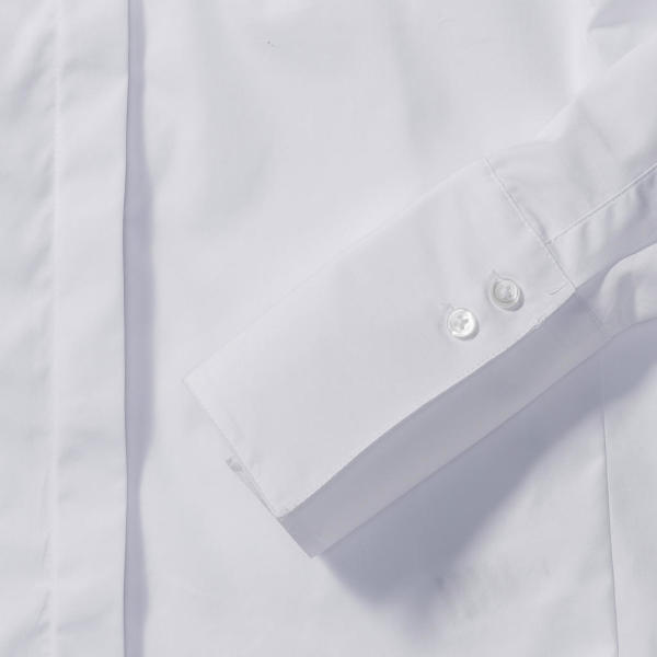 Ladies' LS Ultimate Stretch Shirt - White - XS (34)
